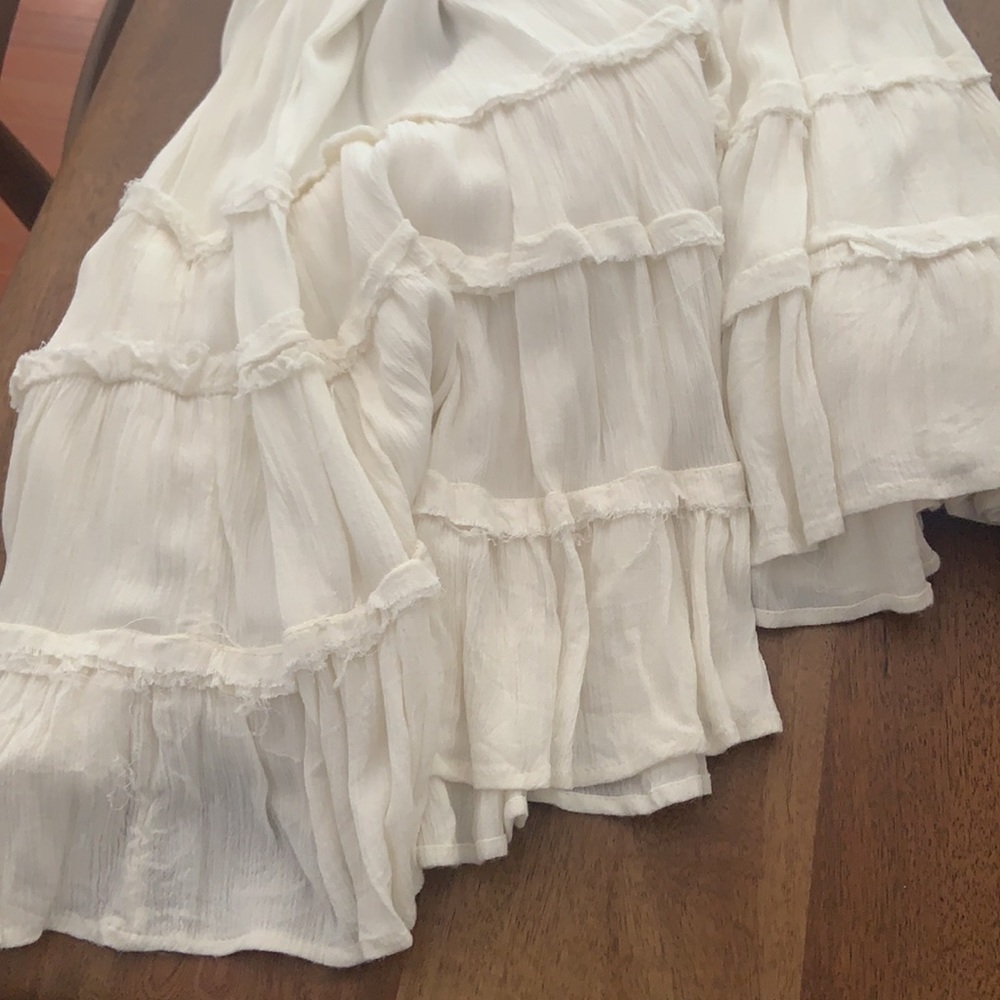 Free People White Strappy Back Maxi Dress - Picture 12 of 15